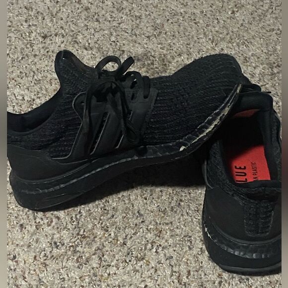 Adidas 4.0 Ultra Boost Men’s Unisex Black Shoes Sneakers size 6.5 - Picture 7 of 9
